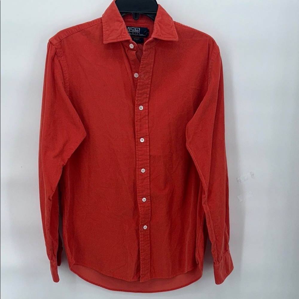 Polo Ralph Lauren Corduroy Mens Shirt M Blake Fine-Wale Cotton Button Down - Picture 3 of 9